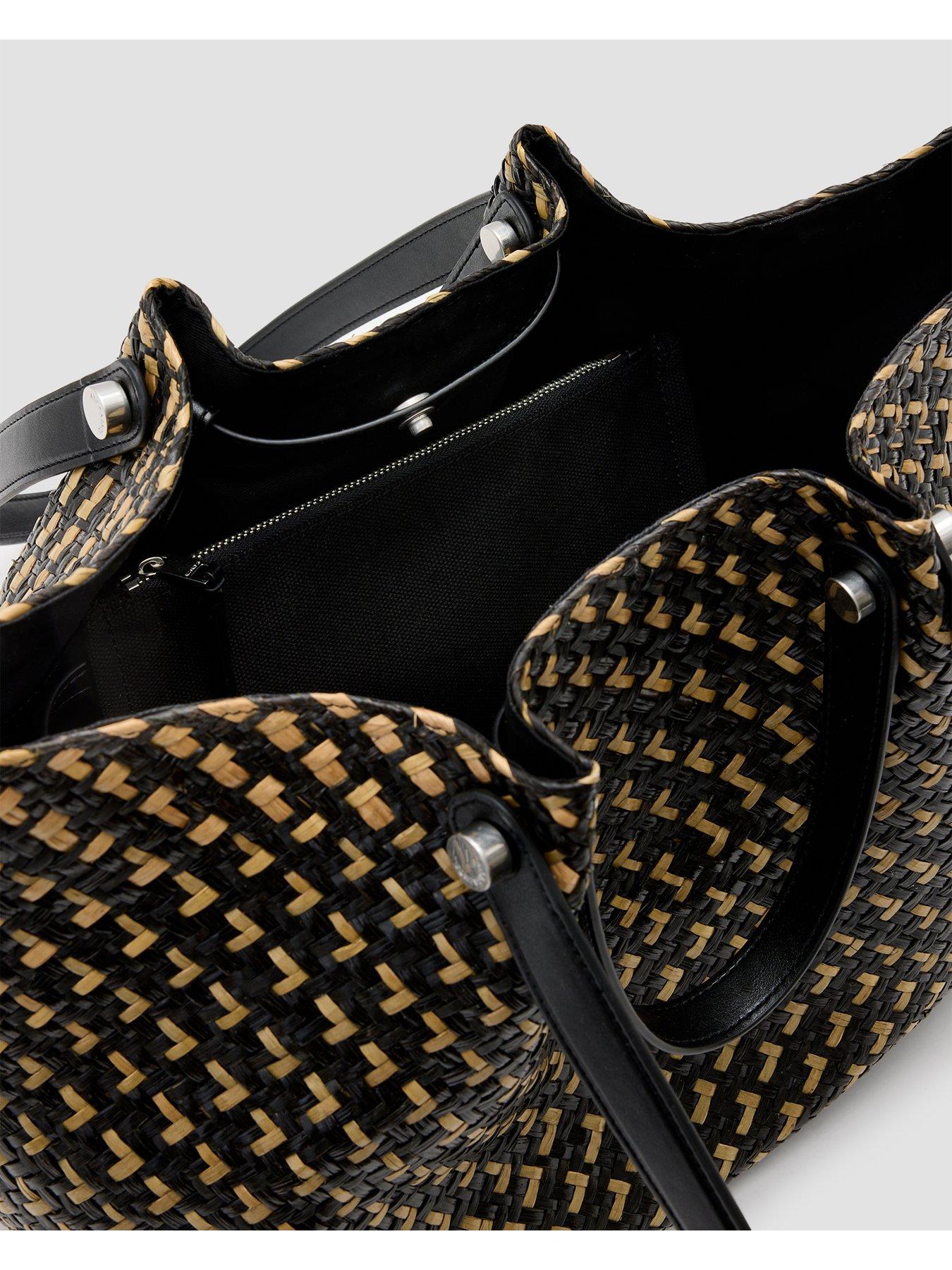 Allington All Saints Handbags Uk AllSaints Allington Straw Tote