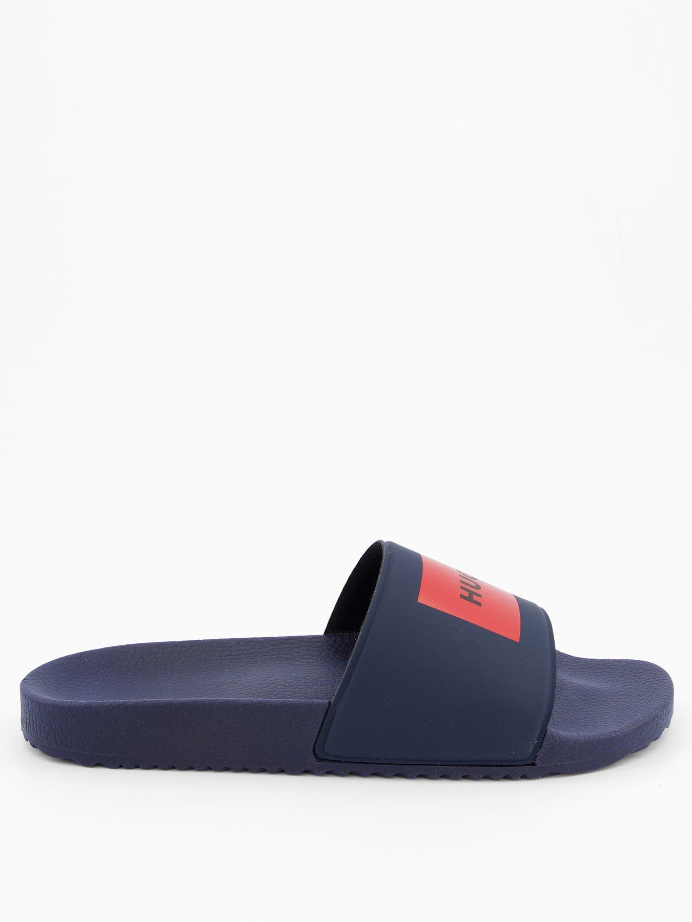 HUGO Timein Red Patch Logo Slider-dark Blue | Very