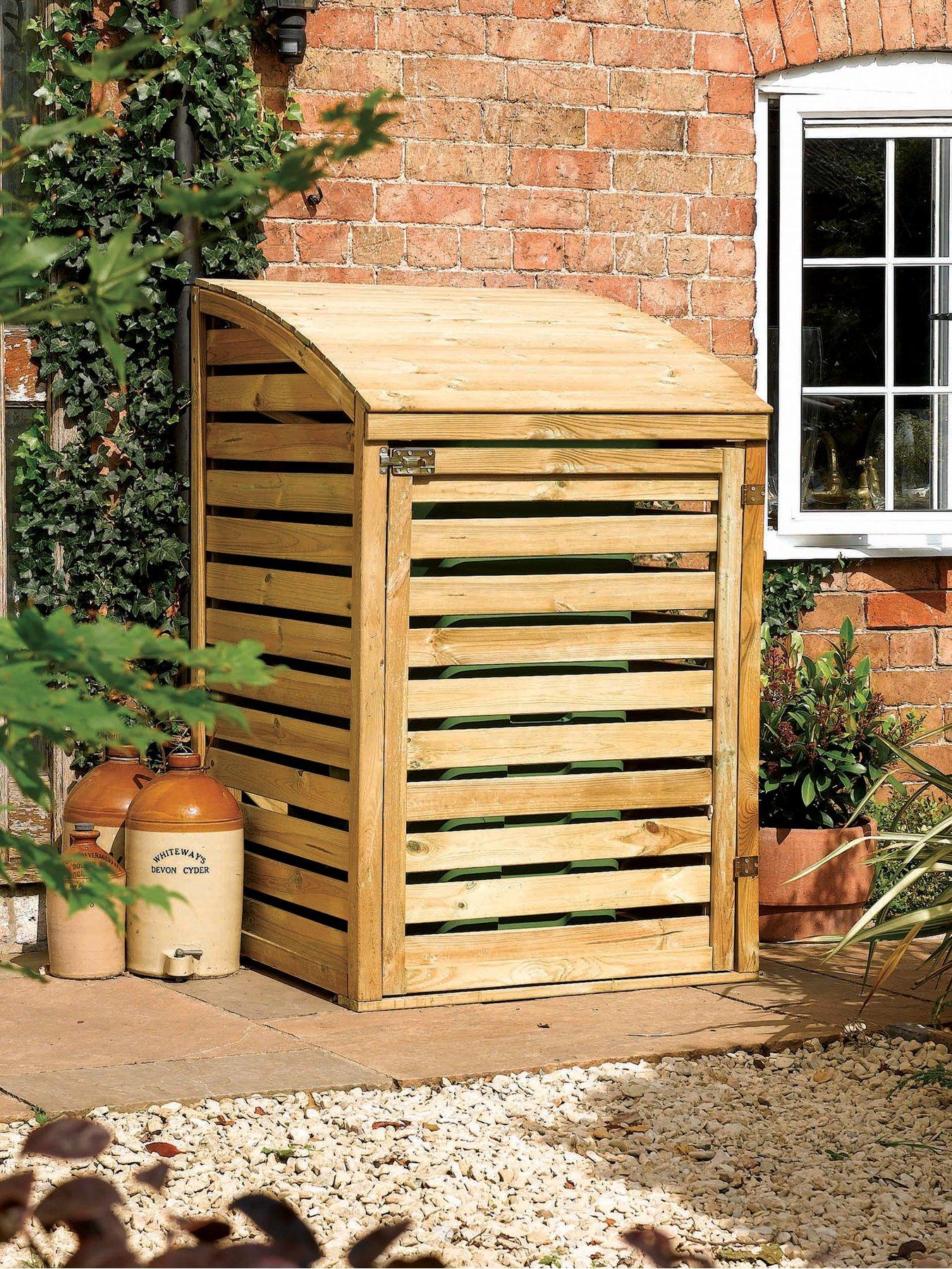 Product photograph of Rowlinson Single Bin Store from very.co.uk