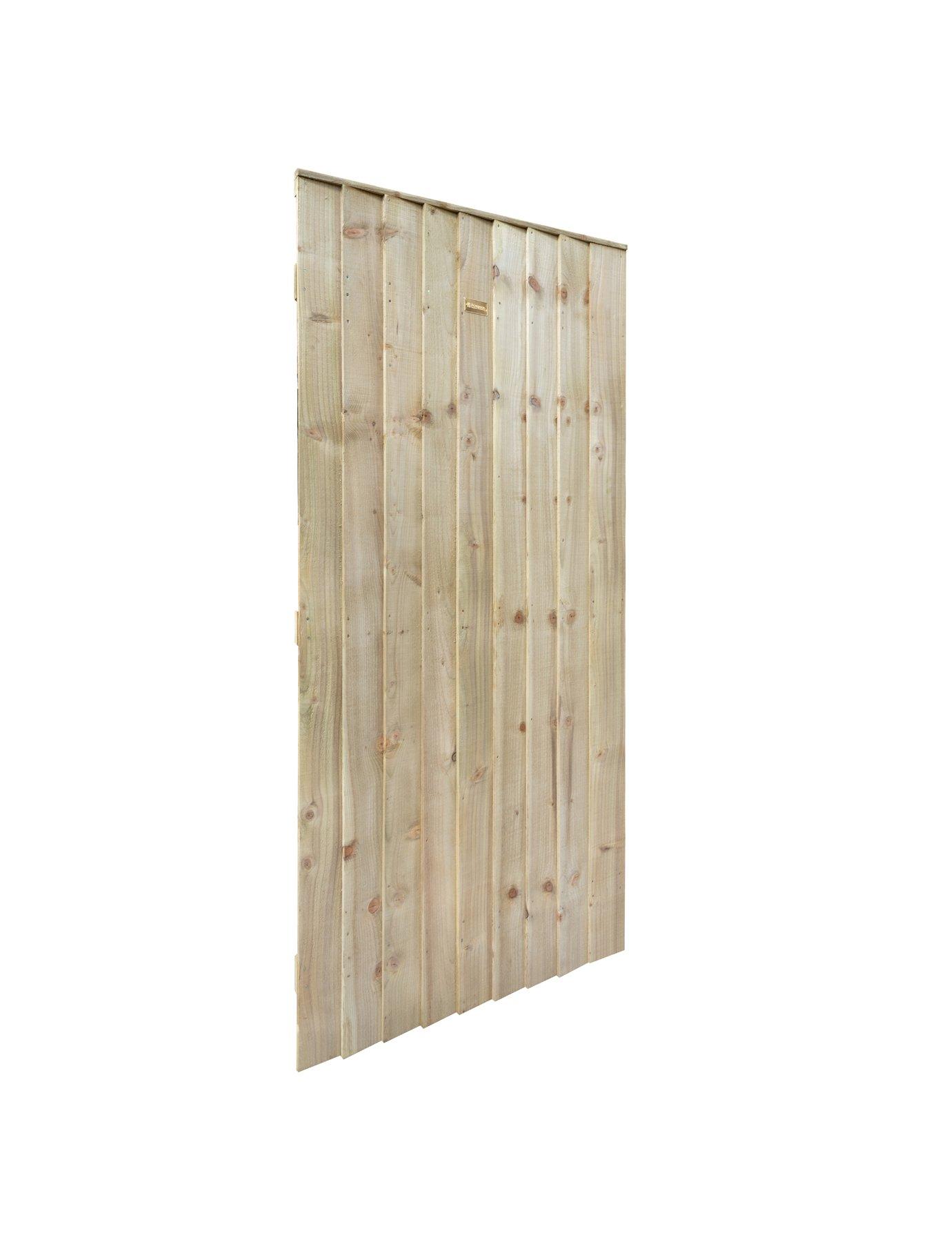 Image 3 of 6 of Rowlinson Featheredge Square Top Wooden Gate