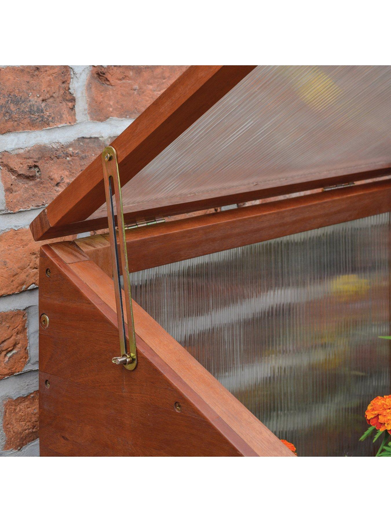 Image 3 of 5 of Rowlinson Hardwood Mini Greenhouse