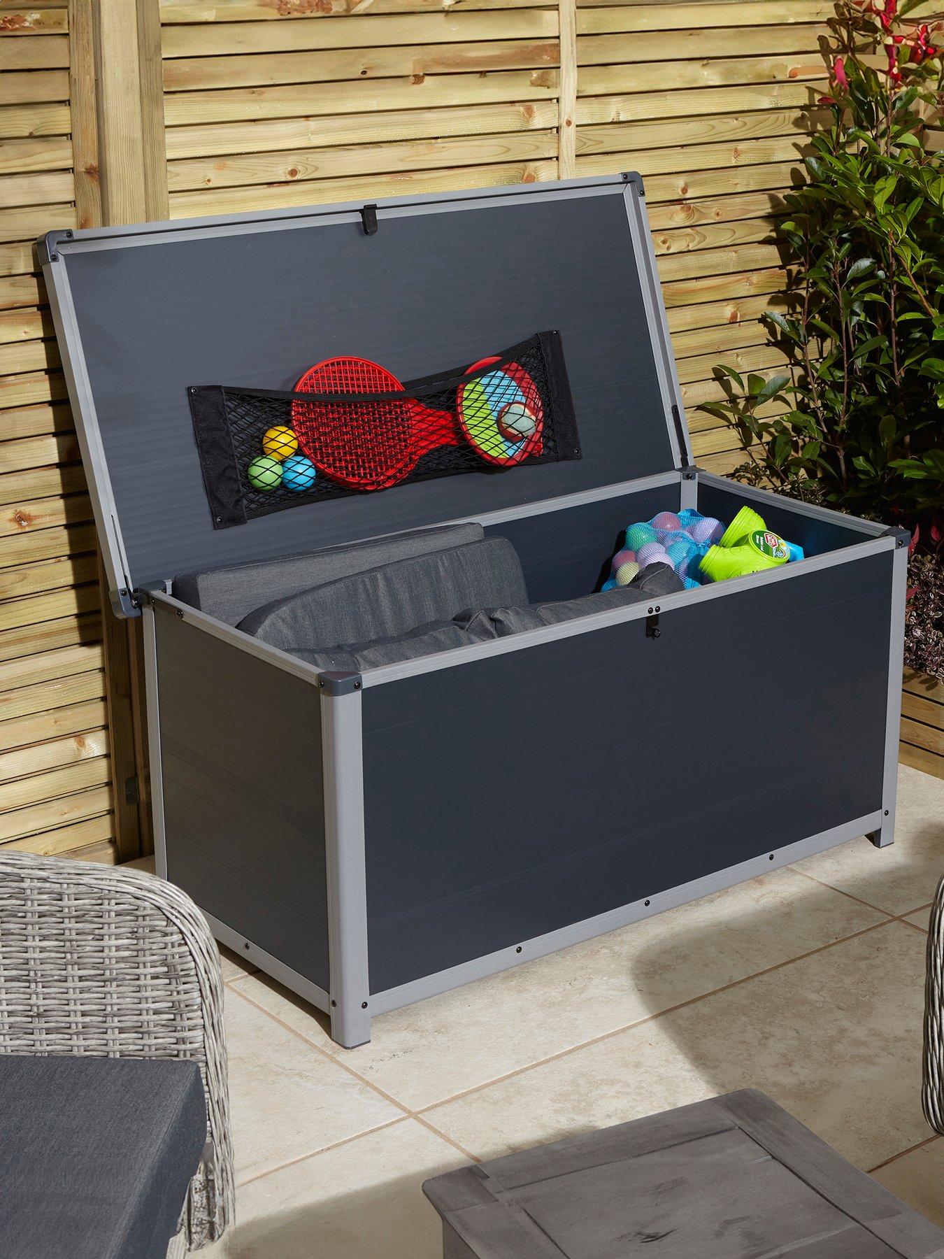 Image 1 of 7 of Rowlinson Airevale 4X2 Cushion Box Dark Grey