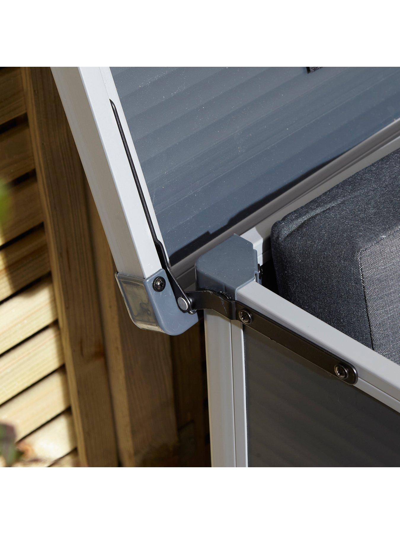 Image 6 of 7 of Rowlinson Airevale 4X2 Cushion Box Dark Grey