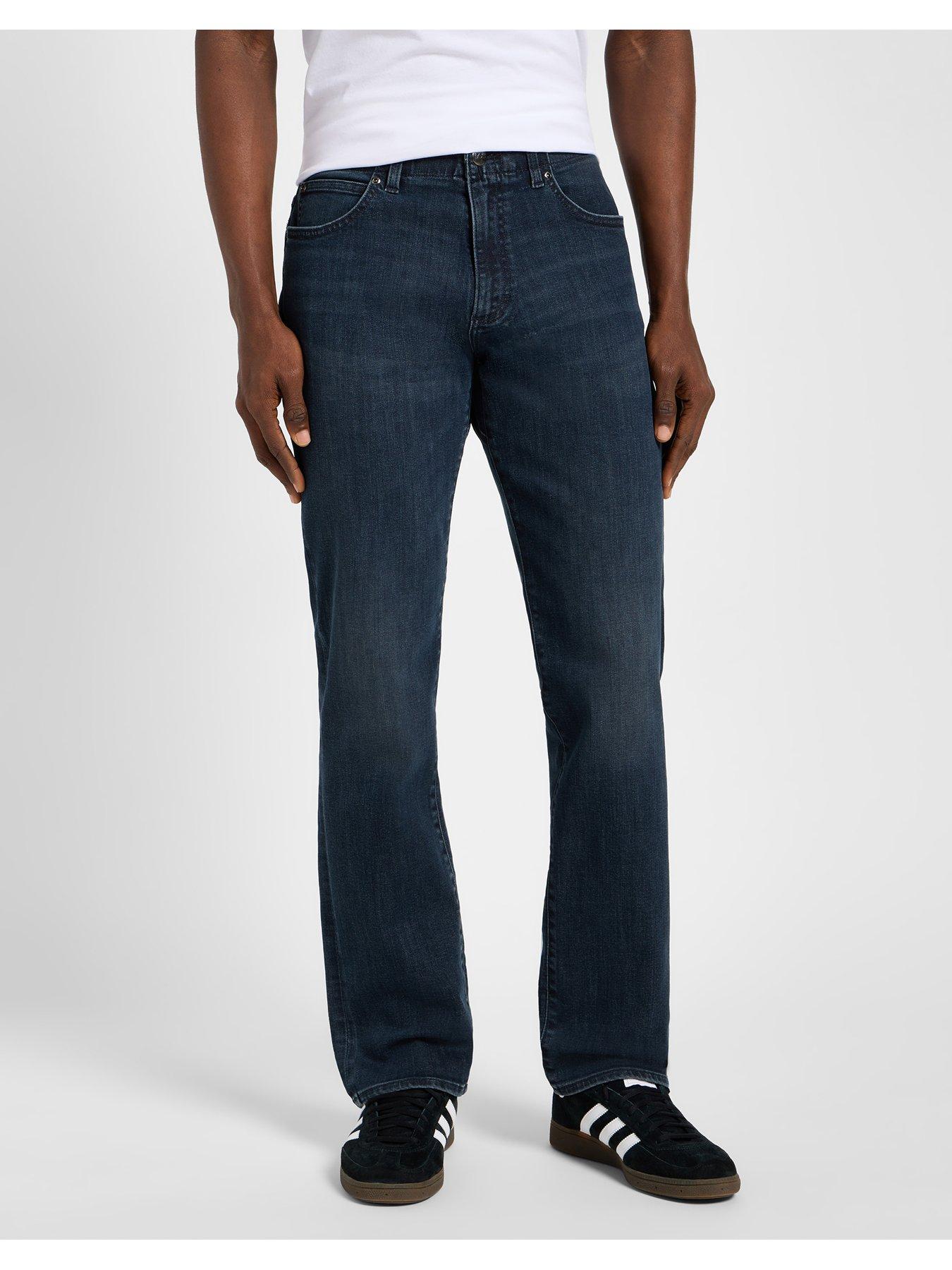 Image 3 of 5 of Lee Extreme Motion Stretch Straight Fit Jeans - Dark Blue