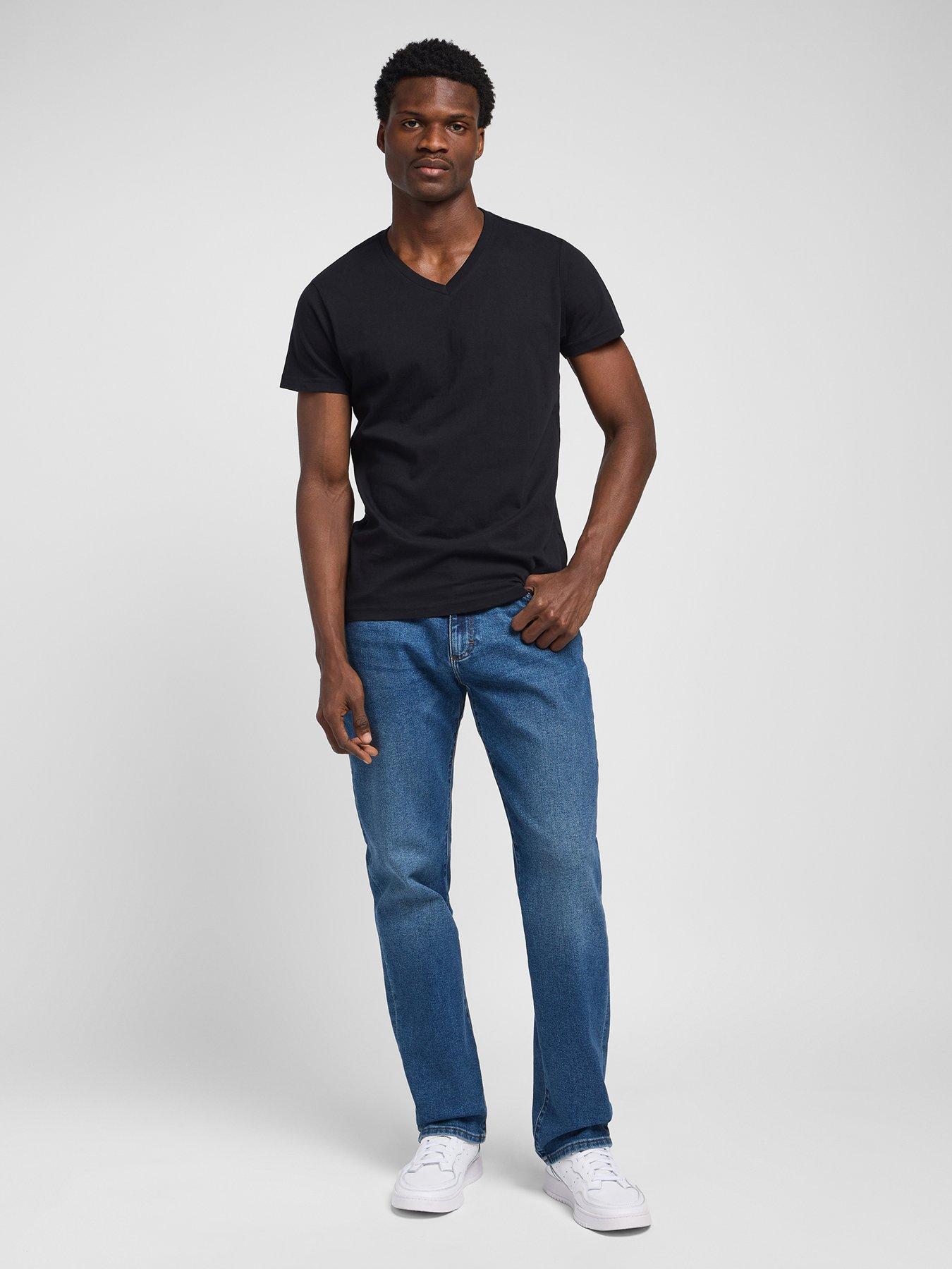 undefined Extreme Motion Stretch Straight Fit Jeans - Light Blue