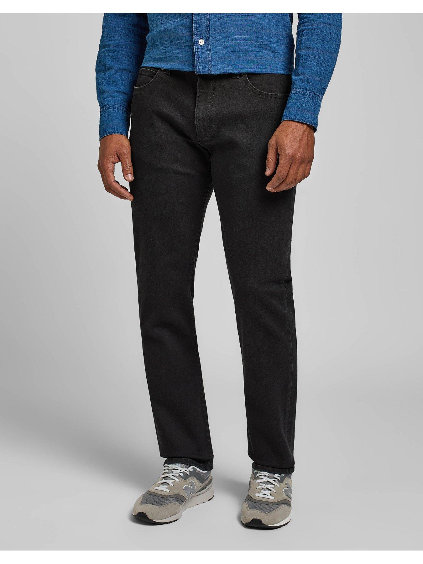 Image 3 of 5 of Lee Extreme Motion Stretch Straight Fit Jeans - Black