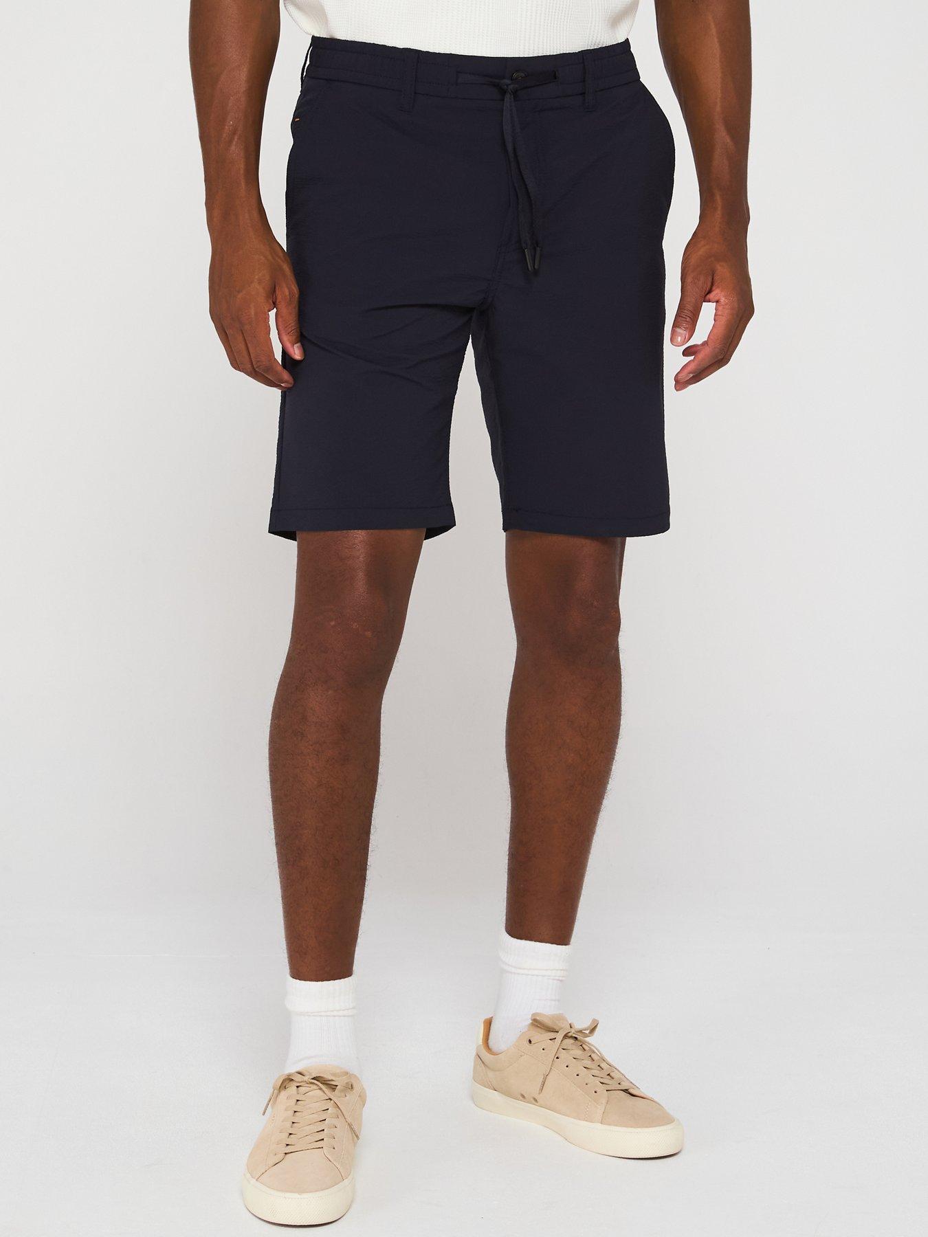 undefined Technical Tapered Fit Shorts - Dark Blue