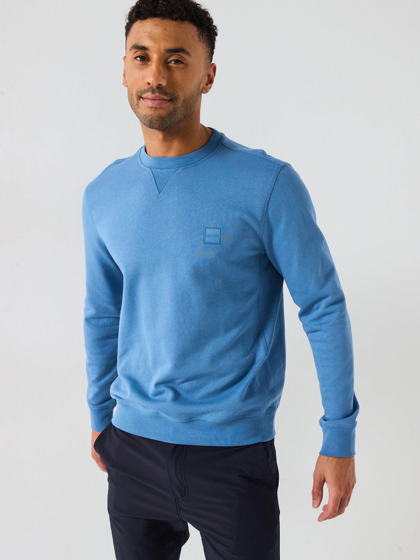 undefined Westart Relaxed Fit Crew Neck Sweatshirt - Light Blue