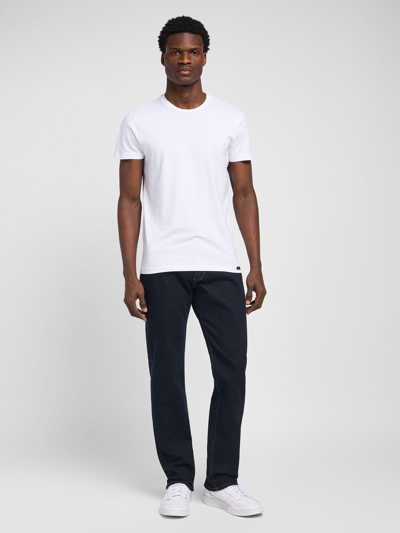 undefined Extreme Motion Stretch Straight Fit Jeans - Dark Blue