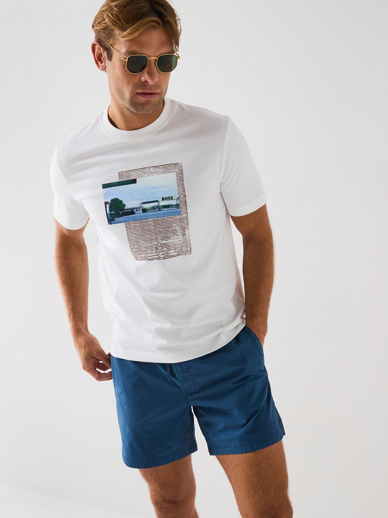 undefined Boss Te Ontheway  T-shirt-white