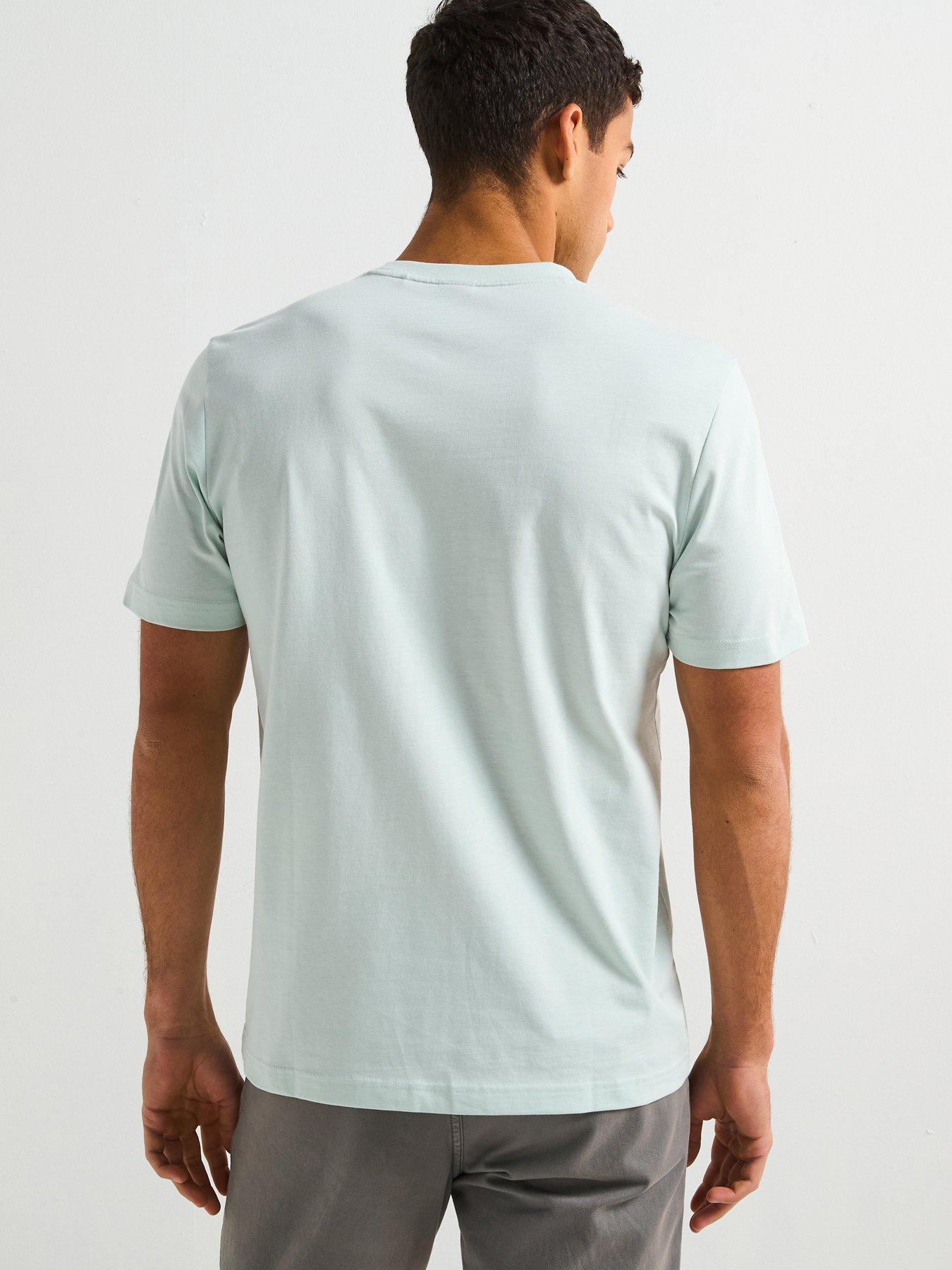 Image 2 of 4 of BOSS Te Dunetrace T-Shirt - Open Blue