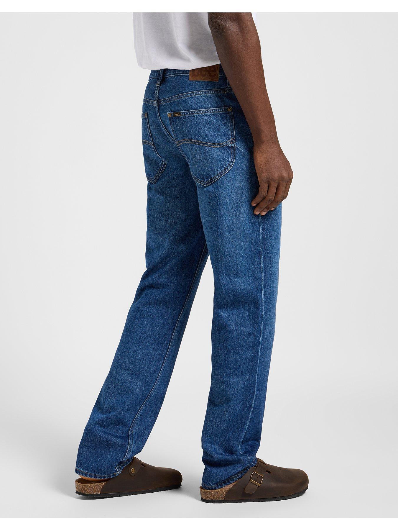 Image 4 of 5 of Lee West Regular Straight Jeans - Blue