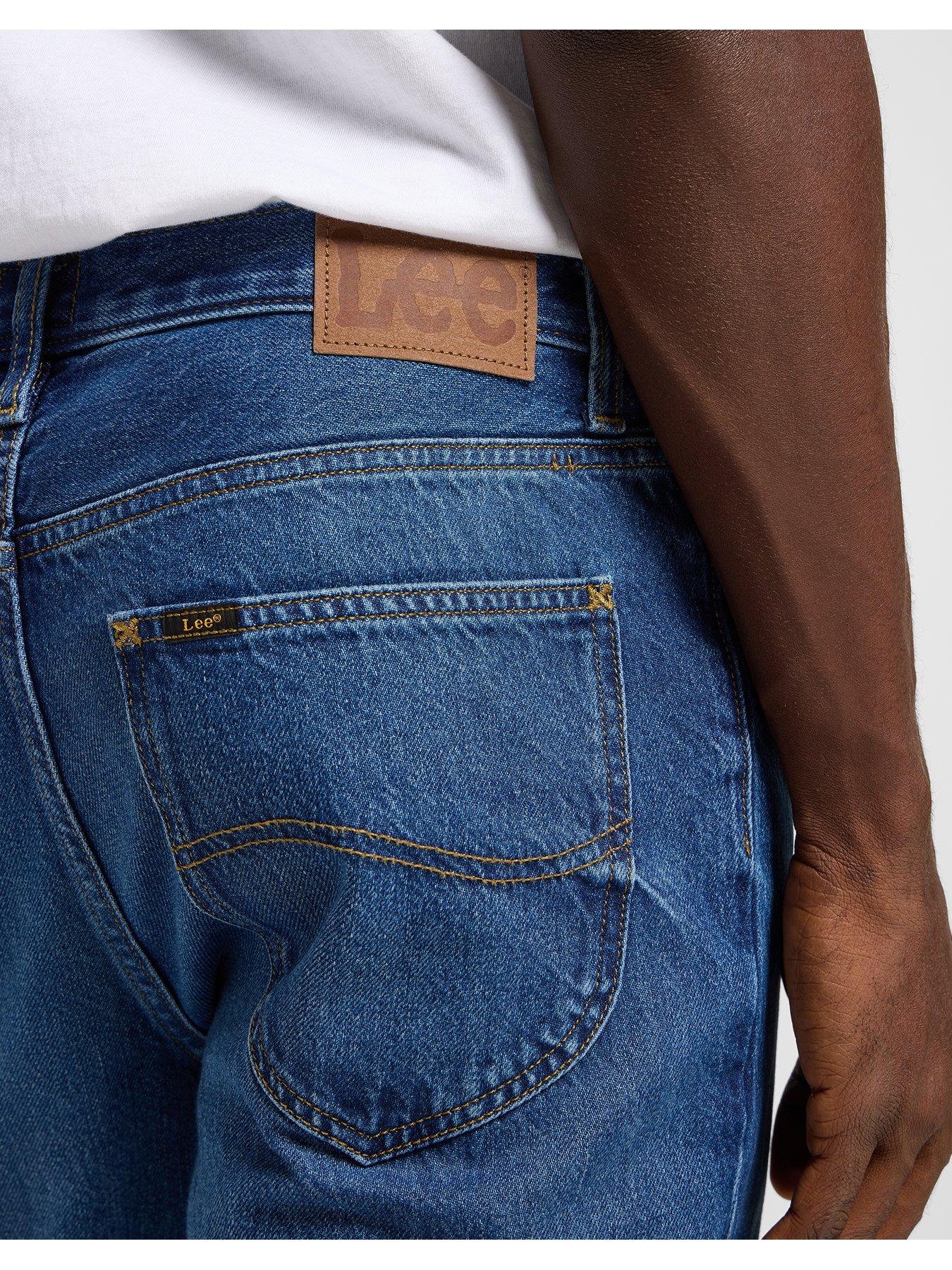 Image 5 of 5 of Lee West Regular Straight Jeans - Blue