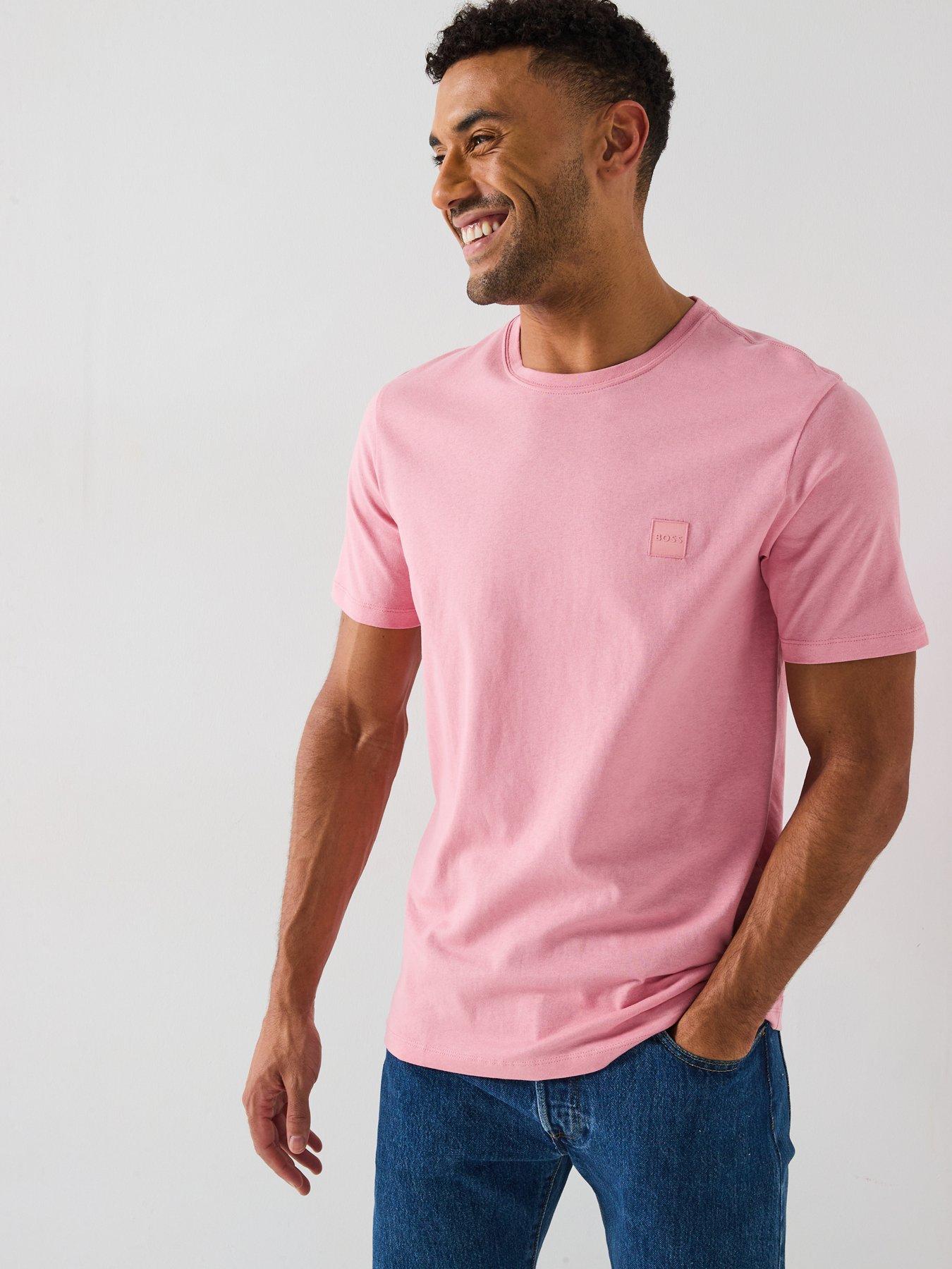 undefined Tales Tonal Logo Relaxed Fit T-Shirt - Light Pink