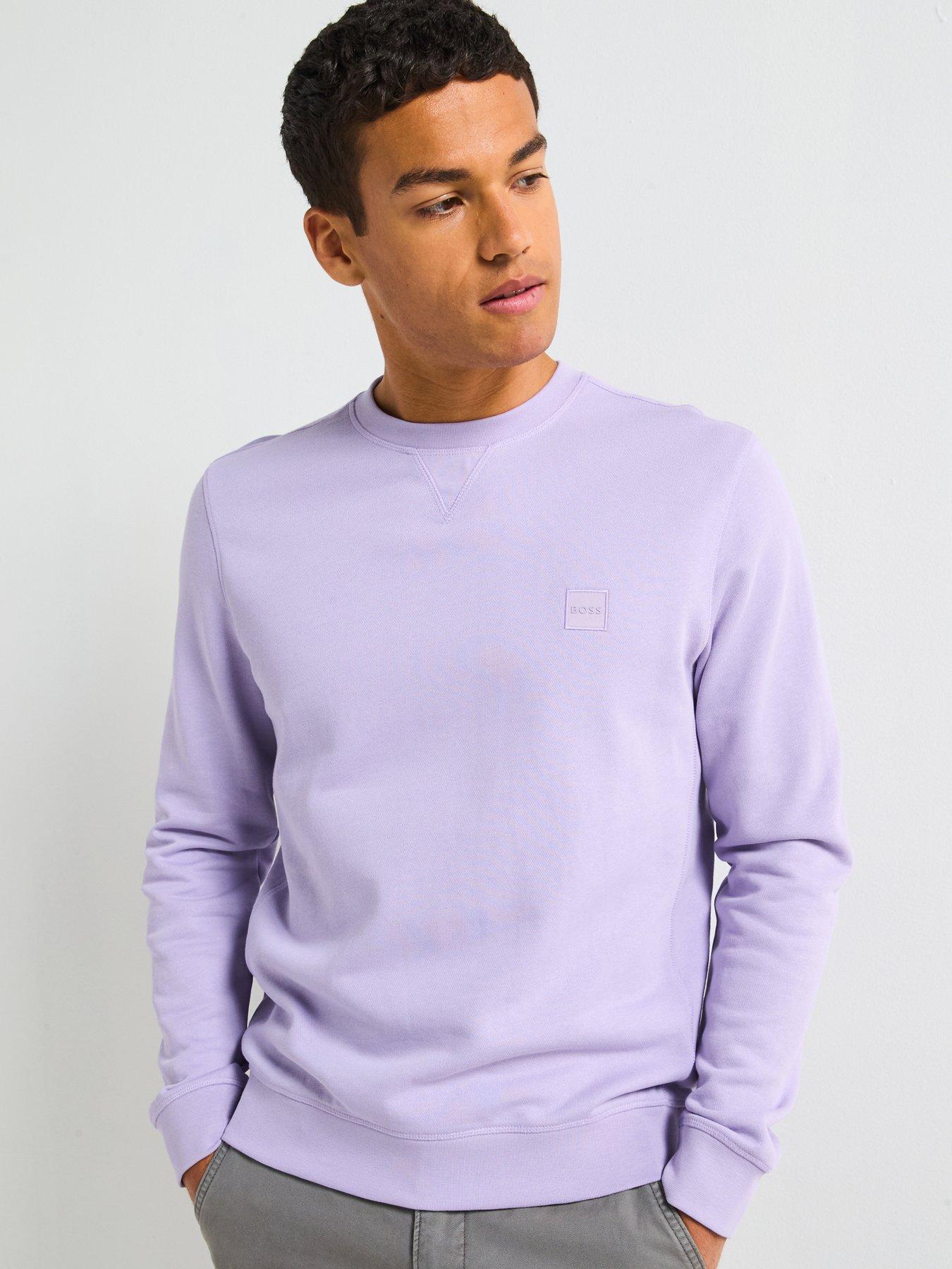 undefined Westart Relaxed Fit Crew Sweatshirt-light Purple