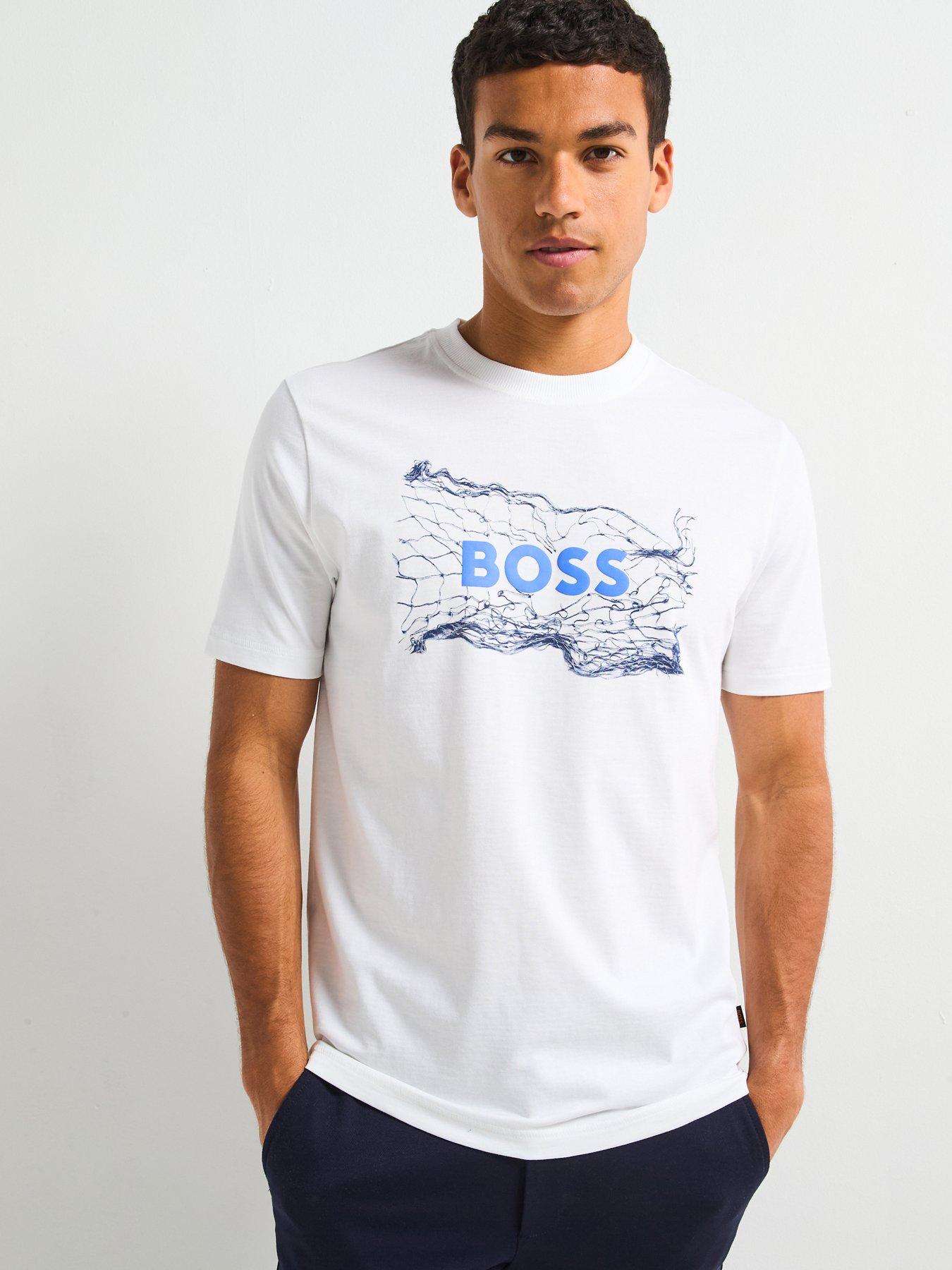 undefined Boss Te_logospace T-shirt-natural