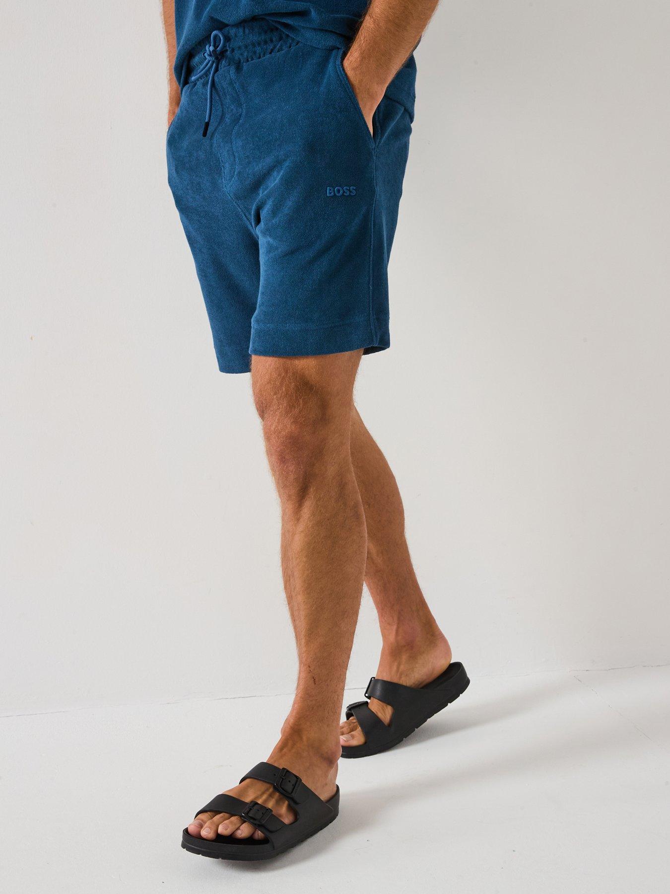 undefined Boss Se Doubletowel  Jersey Shorts (set)-dark Blue