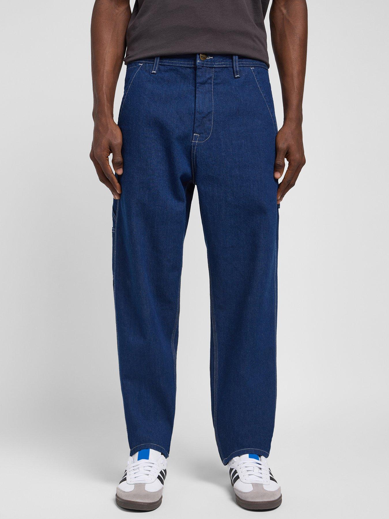 undefined Carpenter Loose Jeans - Dark Blue