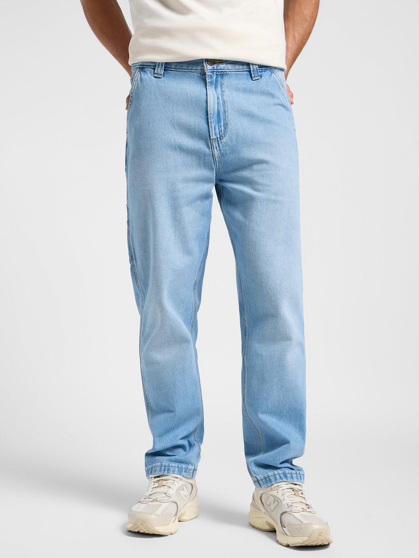 undefined Carpenter Loose Jeans - Light Blue