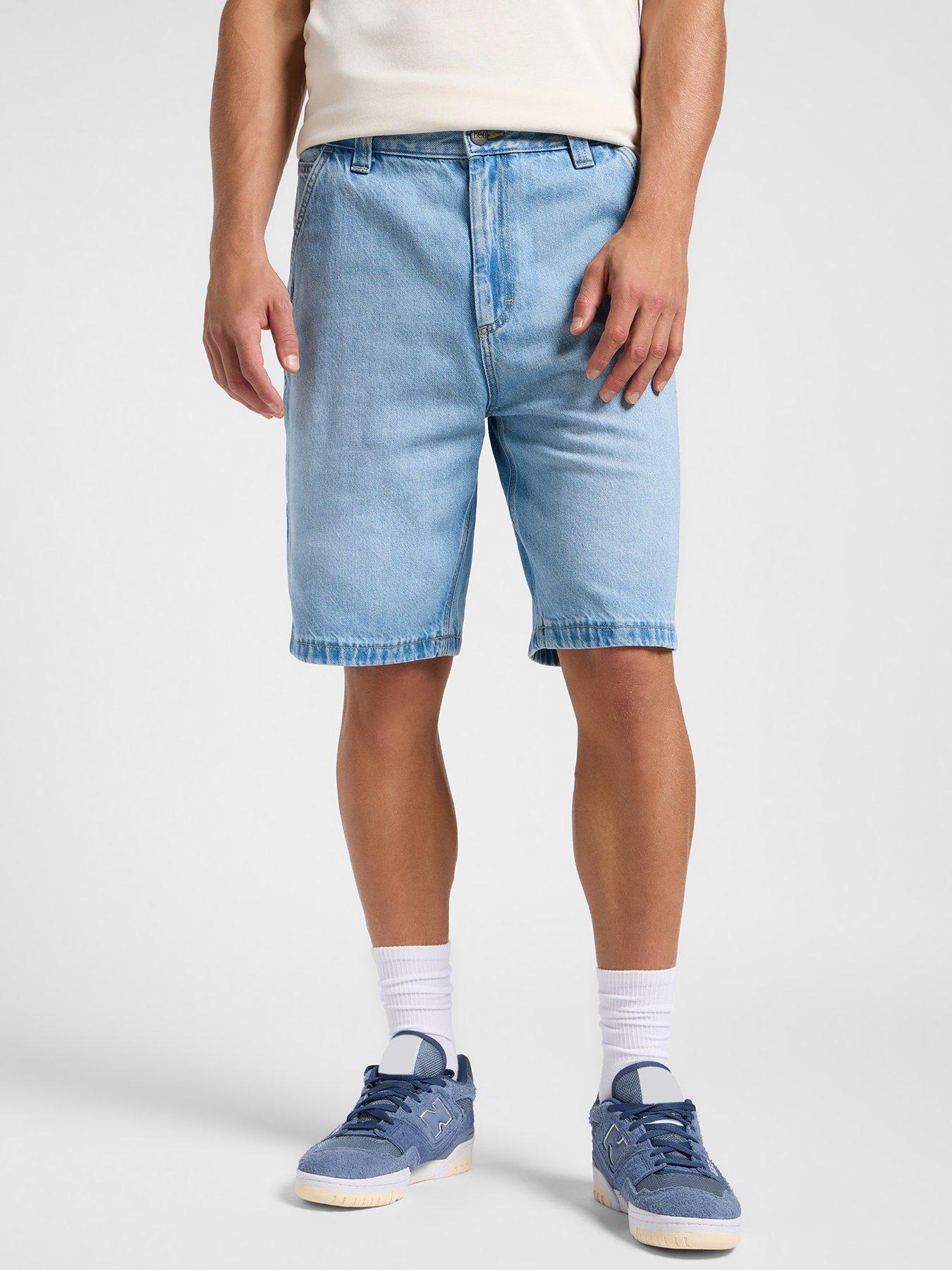 Image 1 of 5 of Lee Carpenter Shorts - Light Blue