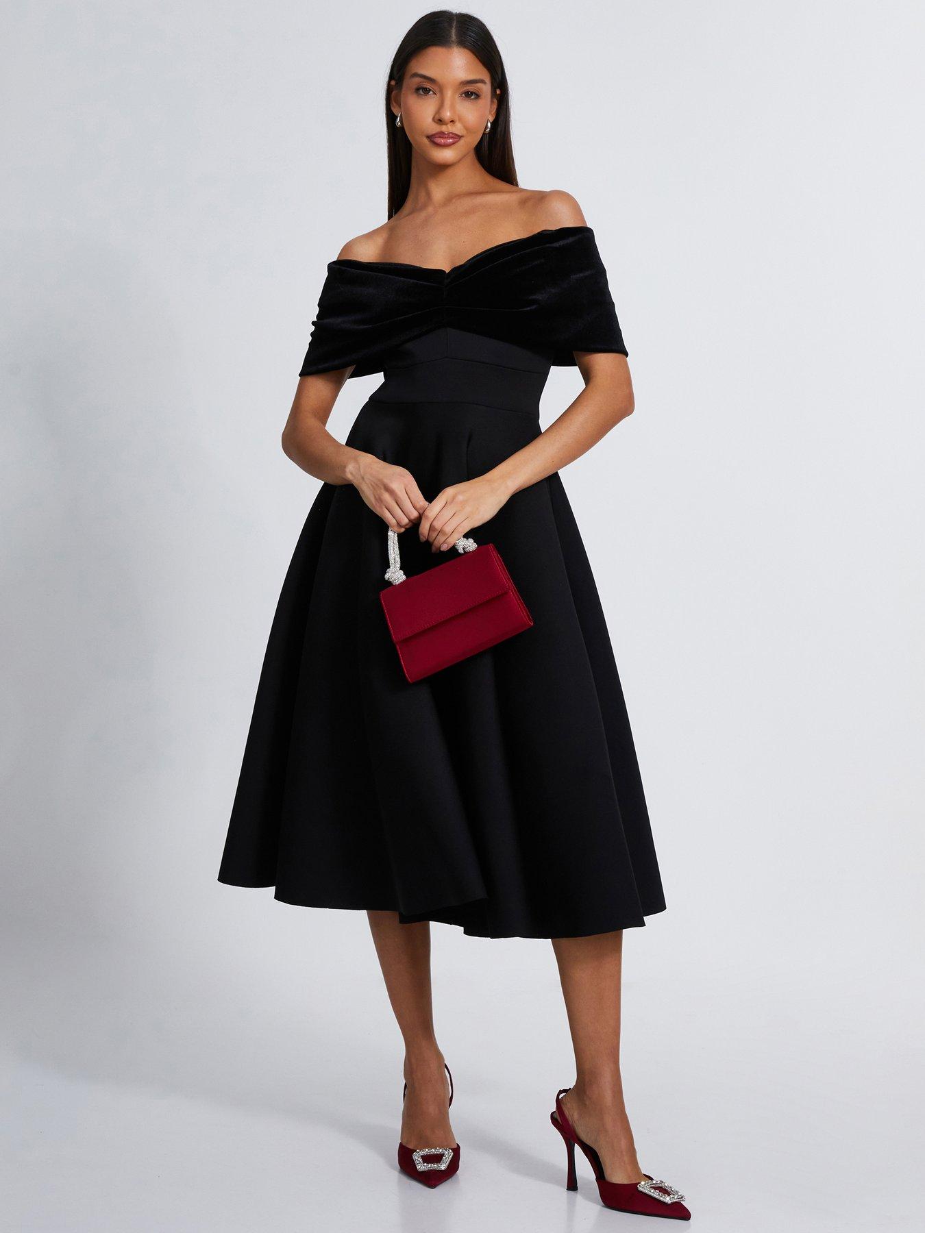 big girl black and white dress Black and White plus size wrap dress