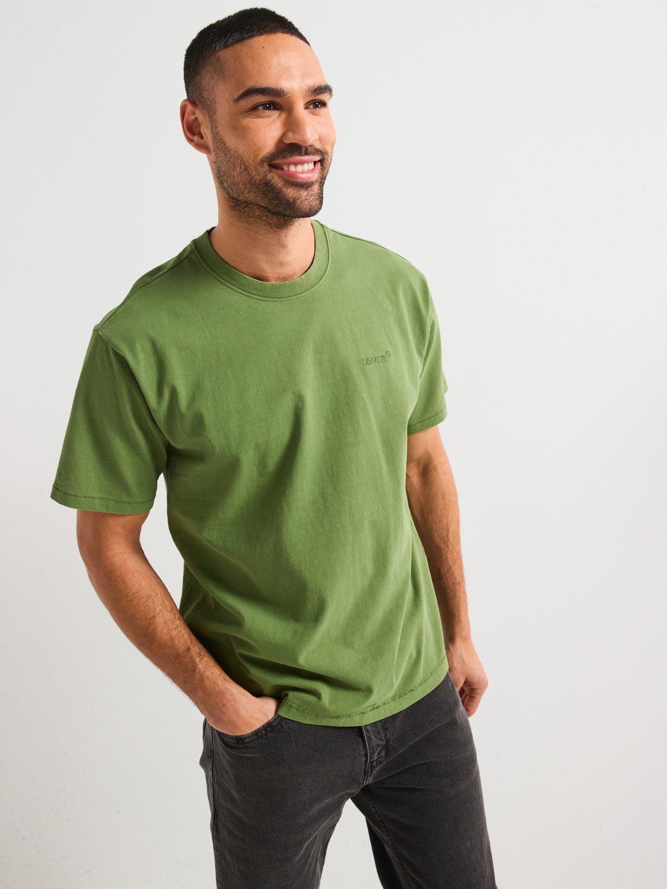Image 1 of 5 of Levi's Tonal Logo Red Tab Vintage T-shirt- Green