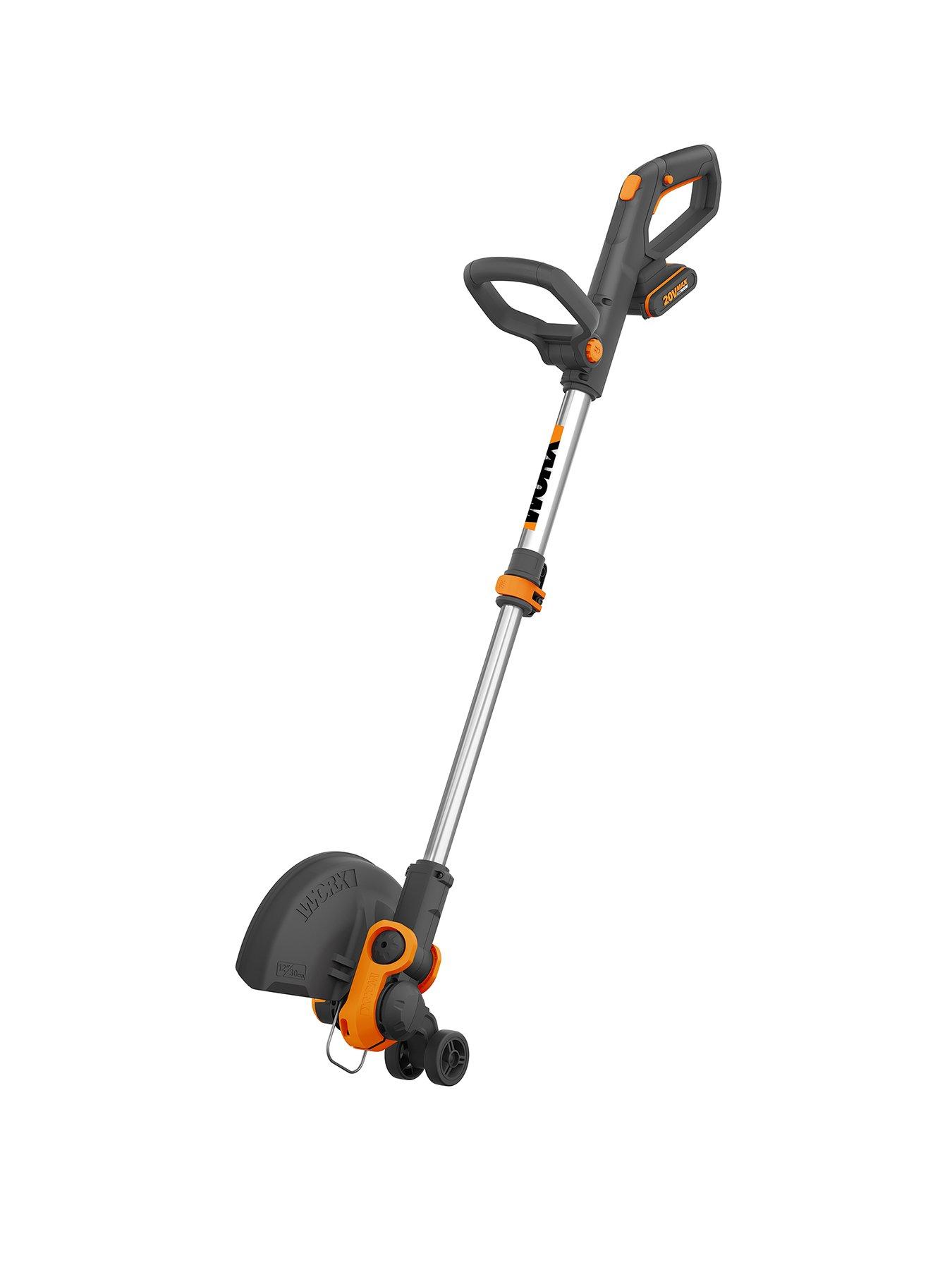 Image 1 of 8 of Worx 20V PowerShare 30cm Cordless Grass Trimmer with x1 2.0Ah Battery &amp; Charger