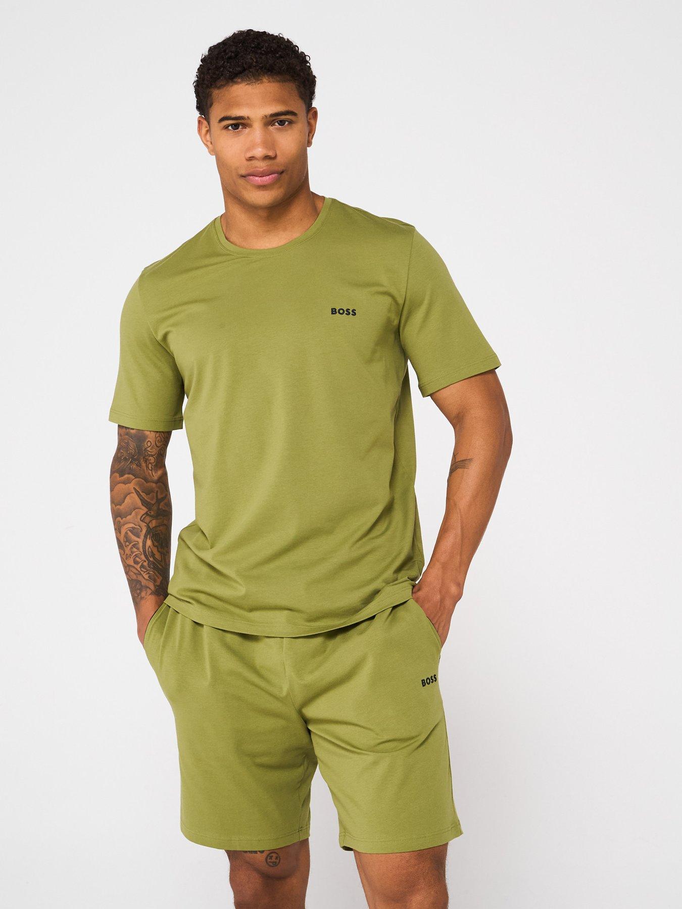 undefined Mix  &  Match Loungewear T-Shirt - Medium Green