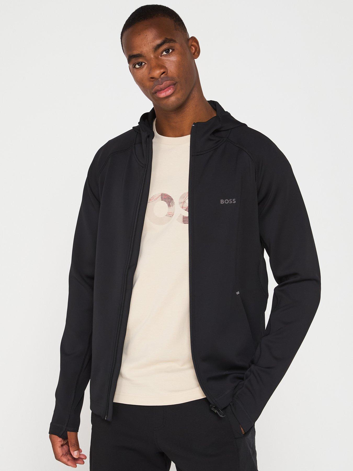 undefined Sicon Active Zip Up Sweatshirt - Black