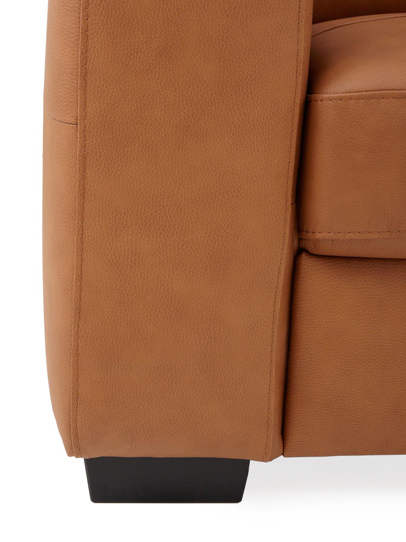 Image 6 of 7 of The Very Collection Miller 2 Seater Standard Back Leather Sofa
