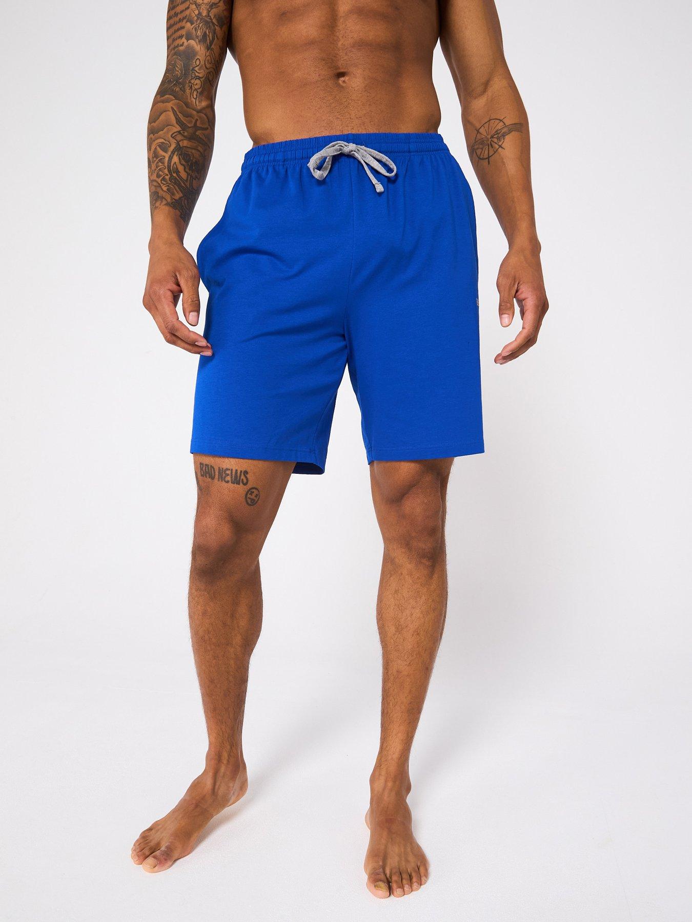 undefined Mix  &  Match Loungewear Shorts - Bright Blue