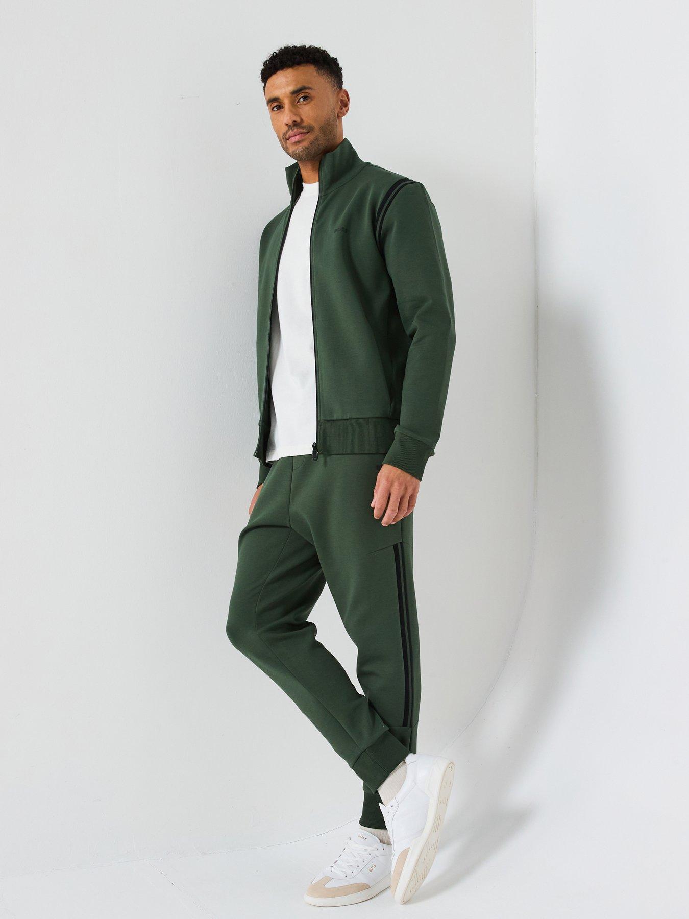 BOSS Tracksuit Set Sweatshirt - Green