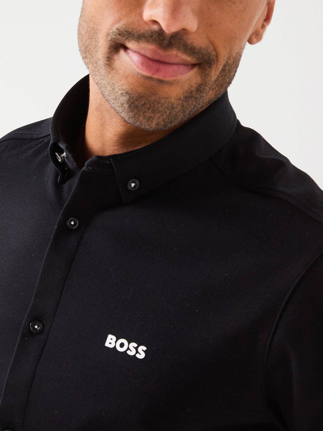 Image 4 of 4 of BOSS B Motion Regular Fit Shirt - Black
