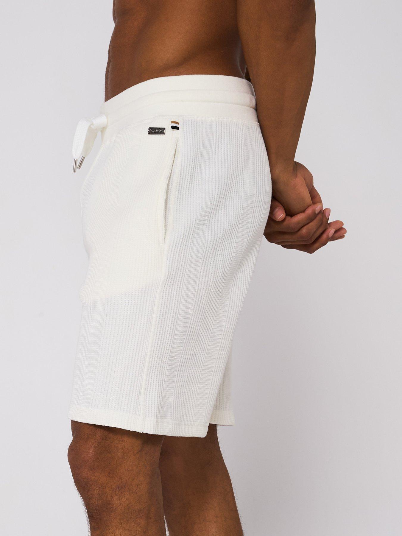 Image 5 of 5 of BOSS Structure Loungewear Shorts - Natural
