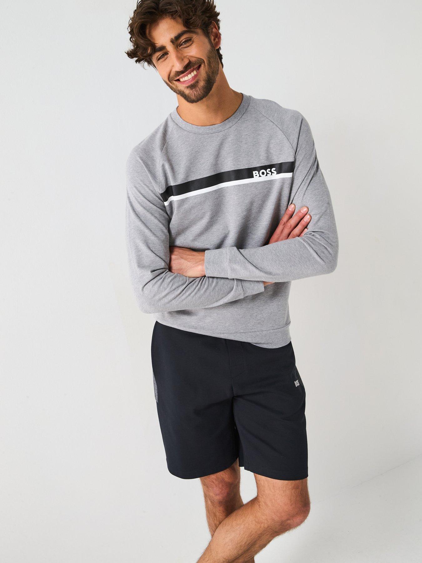BOSS Herren Sweater Aus 100% Baumwolle – Bequemer Pullover Für Lounge & Freizeit
