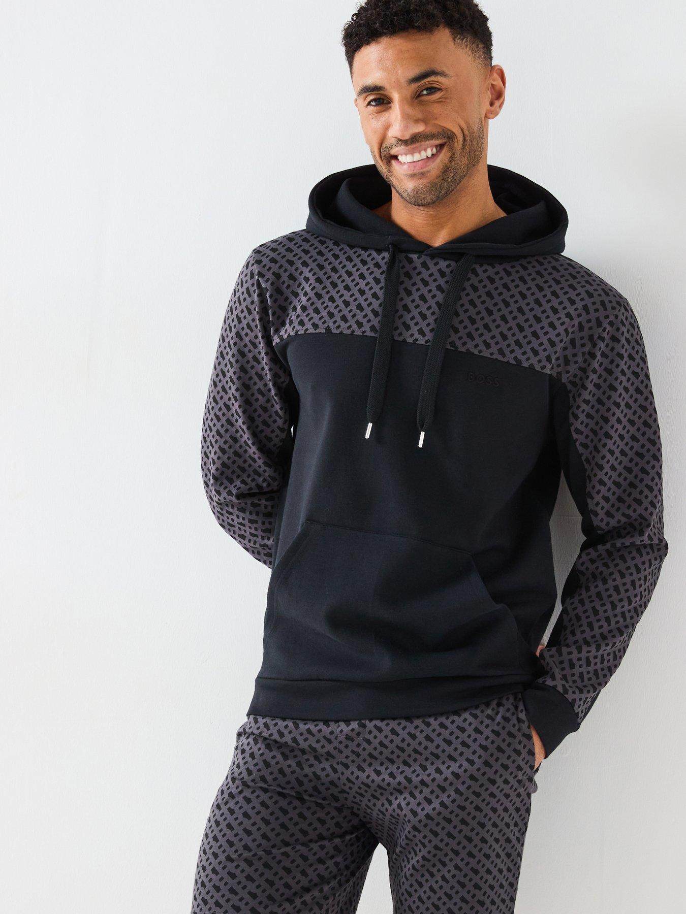 Sweat à Capuche HUGO Silver Logo - Homme - 60% Coton 40% Polyester - Coupe Décontractée - Manches Longues - 9