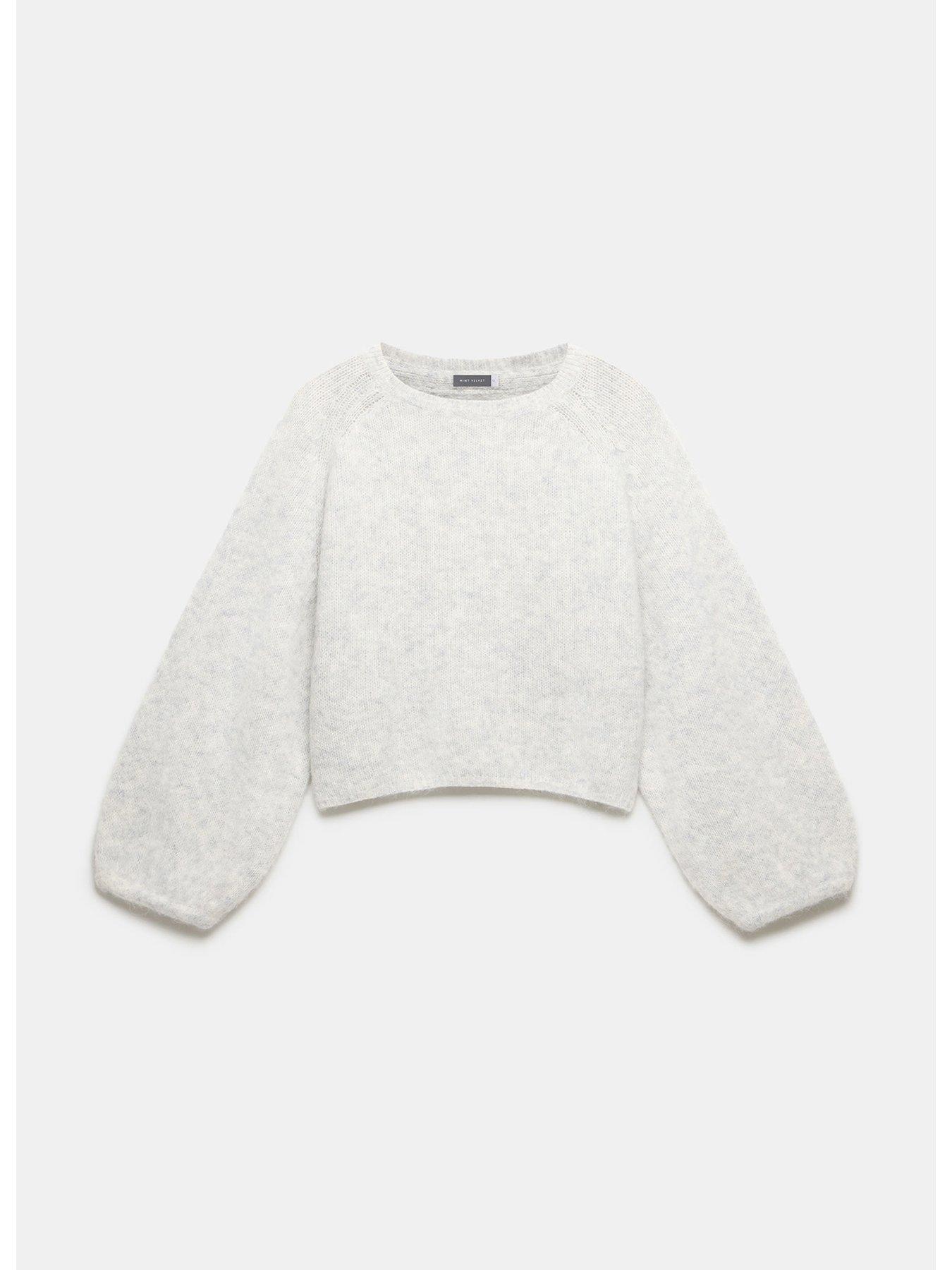 Image 5 of 6 of Mint Velvet Crew Neck Jumper - Grey