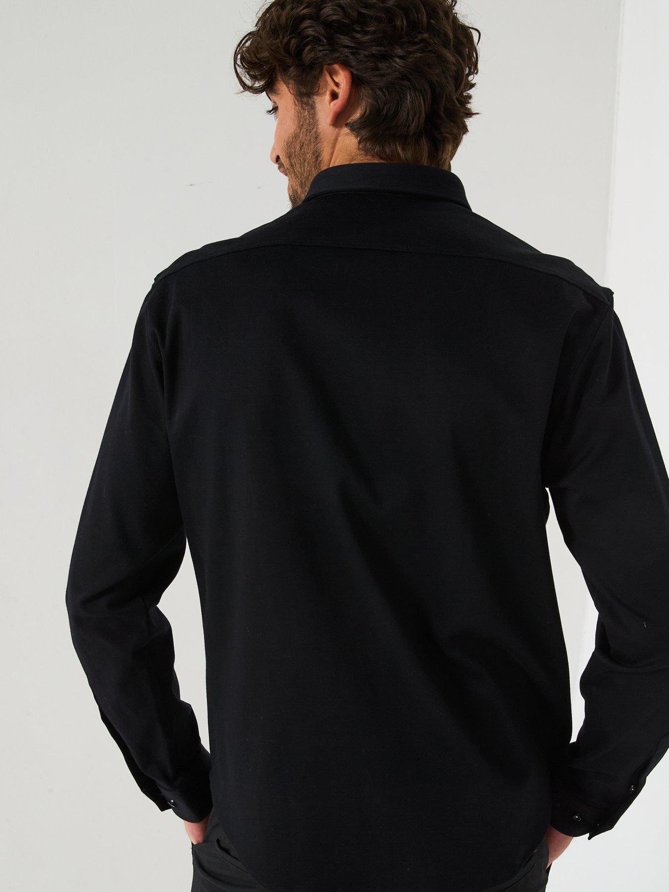 Image 2 of 6 of BOSS B Motion Regular Fit Shirt - Black