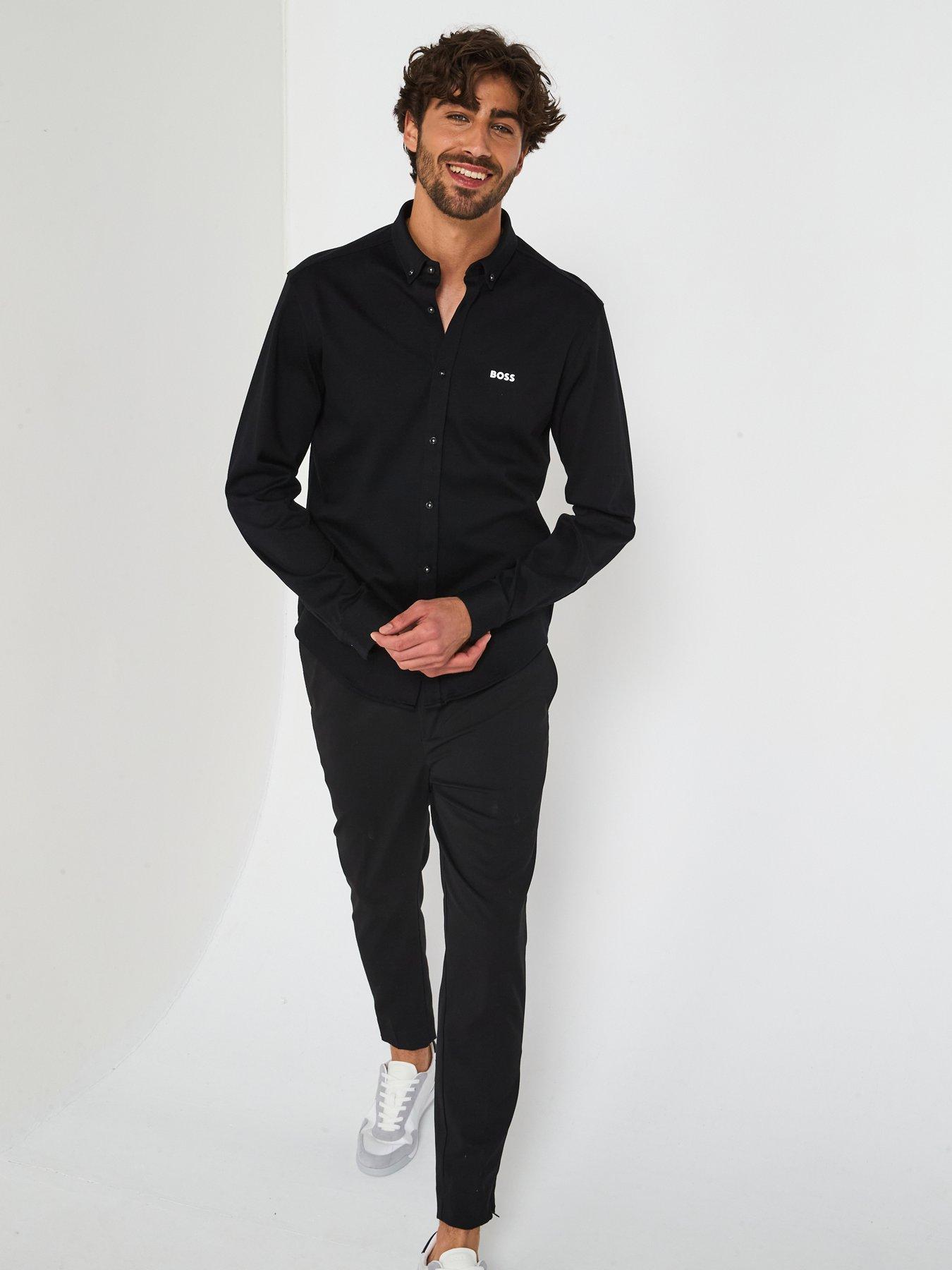 Image 3 of 6 of BOSS B Motion Regular Fit Shirt - Black