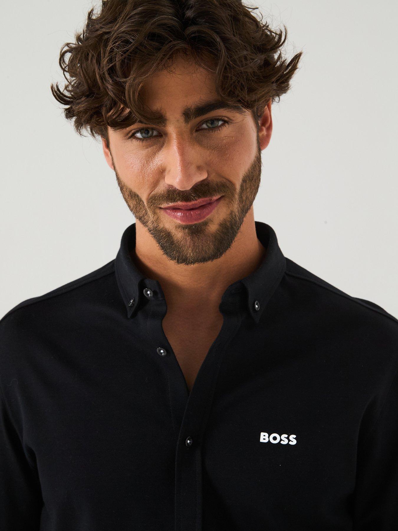 Image 4 of 6 of BOSS B Motion Regular Fit Shirt - Black