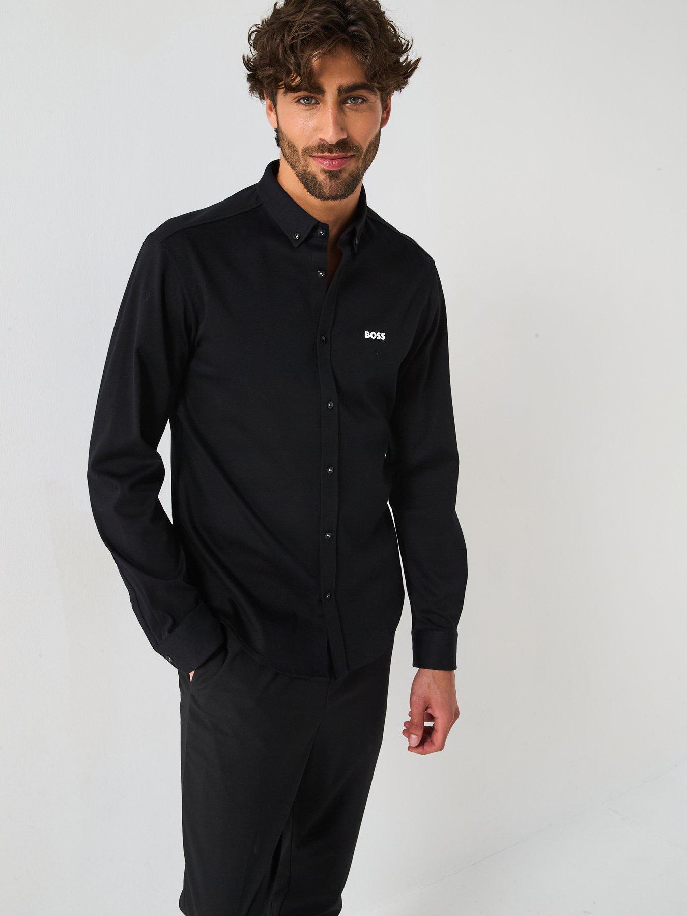 Image 5 of 6 of BOSS B Motion Regular Fit Shirt - Black