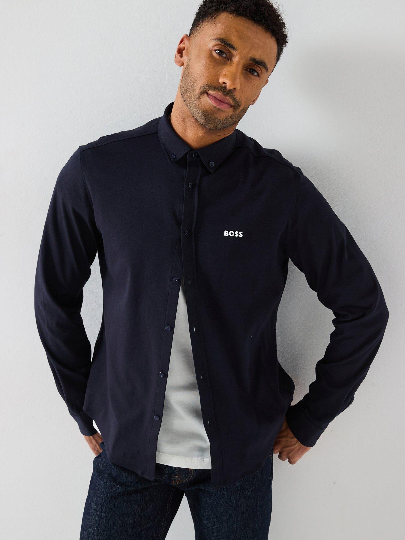 undefined B Motion Regular Fit Shirt - Dark Blue