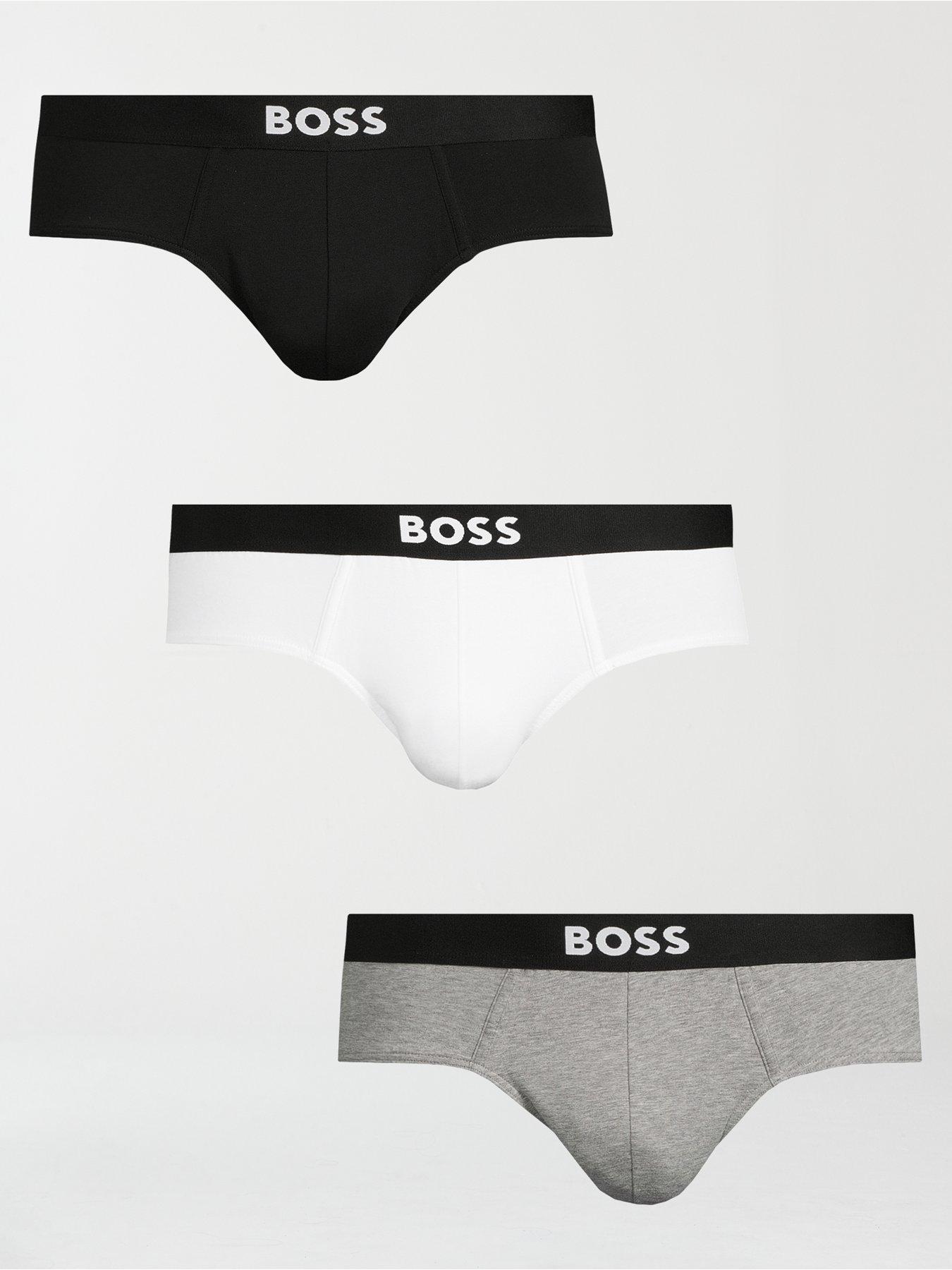 Image 1 of 4 of BOSS 3 Pack One Briefs - Assorted - Multi