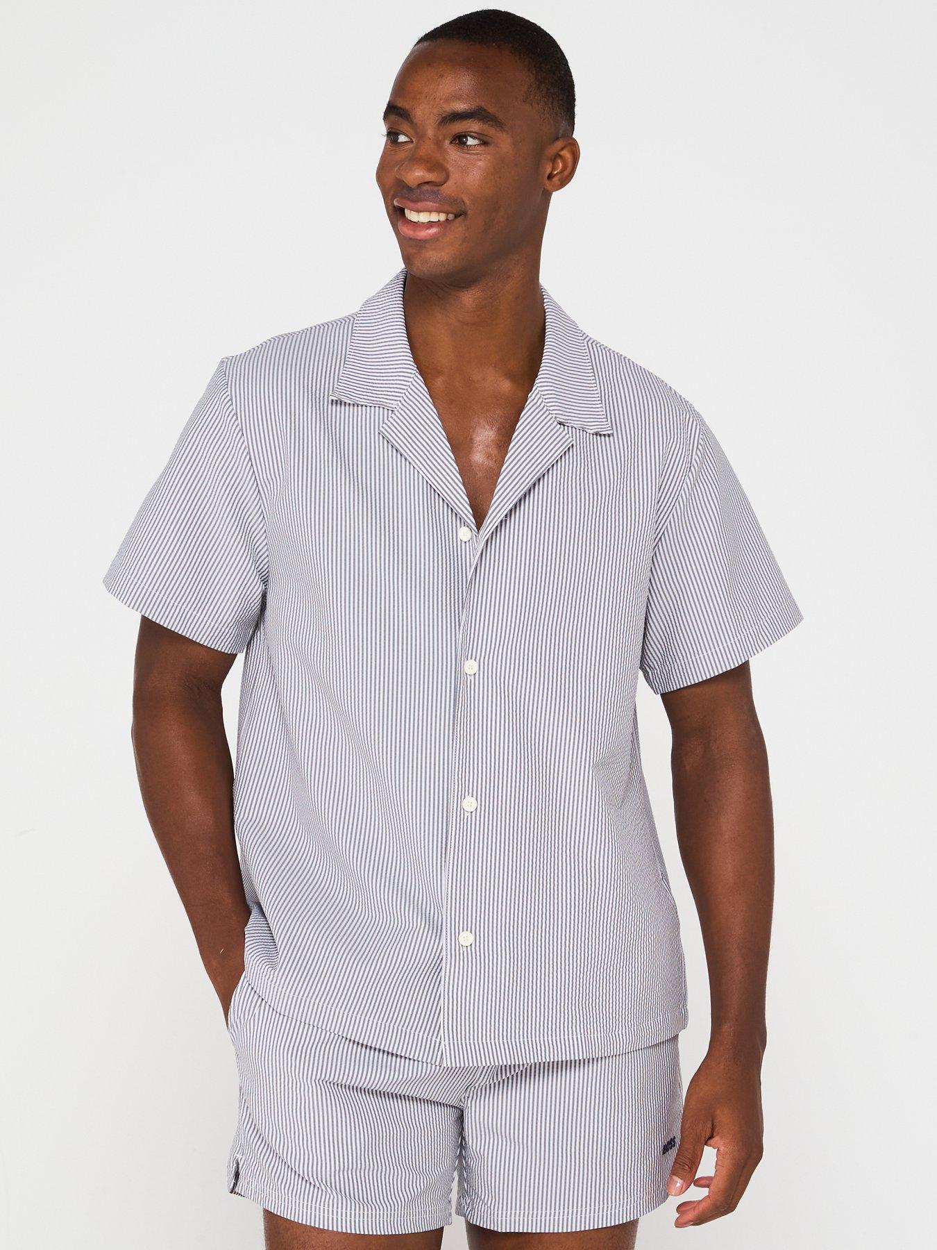 undefined Velvetfish Short Sleeve Shirt - Navy