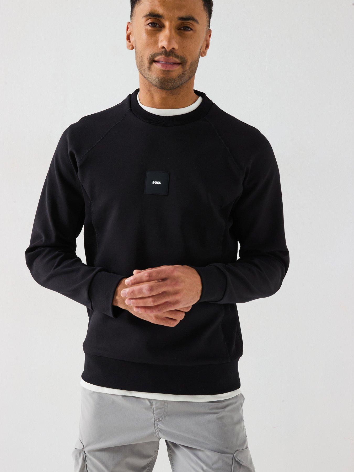 undefined Salbo Rib Sweatshirt - Black