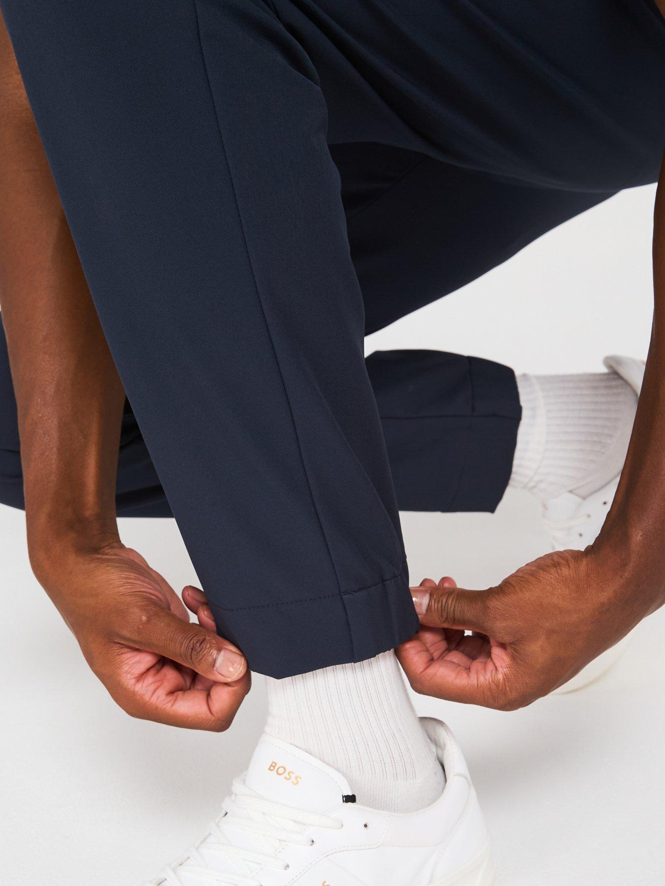 BOSS T-Flex Trousers - Dark Blue | Very