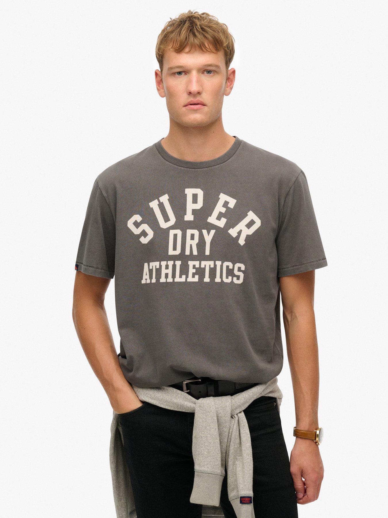 undefined Athletics Graphic T-Shirt-Dark Grey