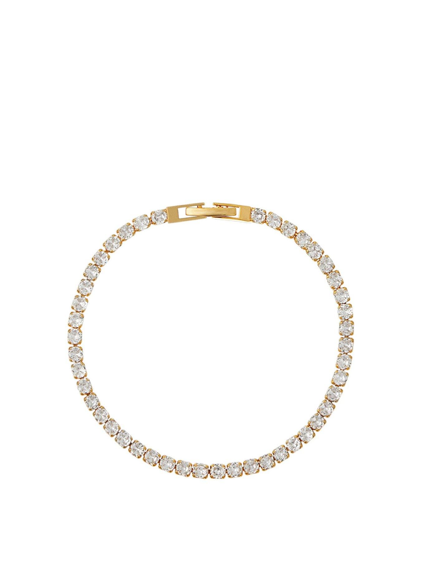 Orelia Crystal Tennis Bracelet