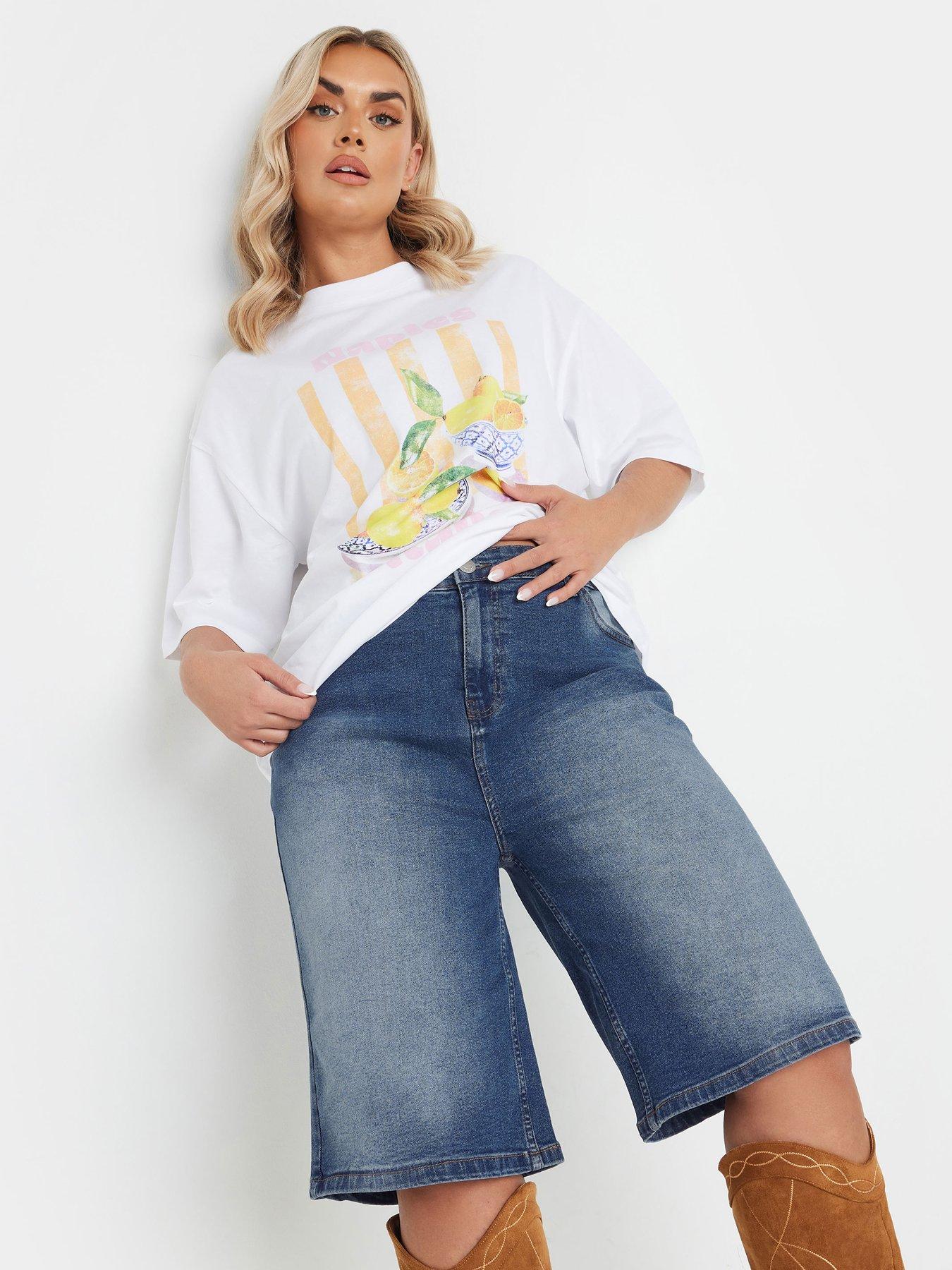 undefined Curve Denim Jorts