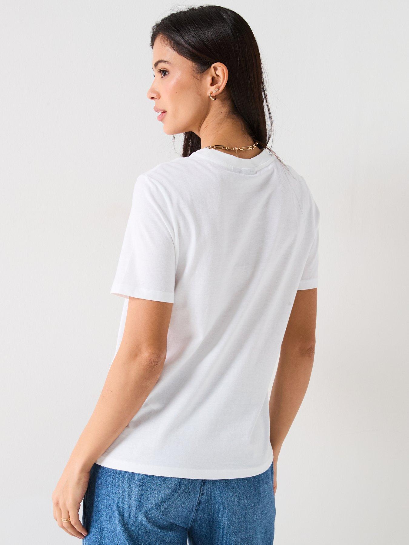 Image 2 of 5 of PIECES The Botanist Graphic T-Shirt - White